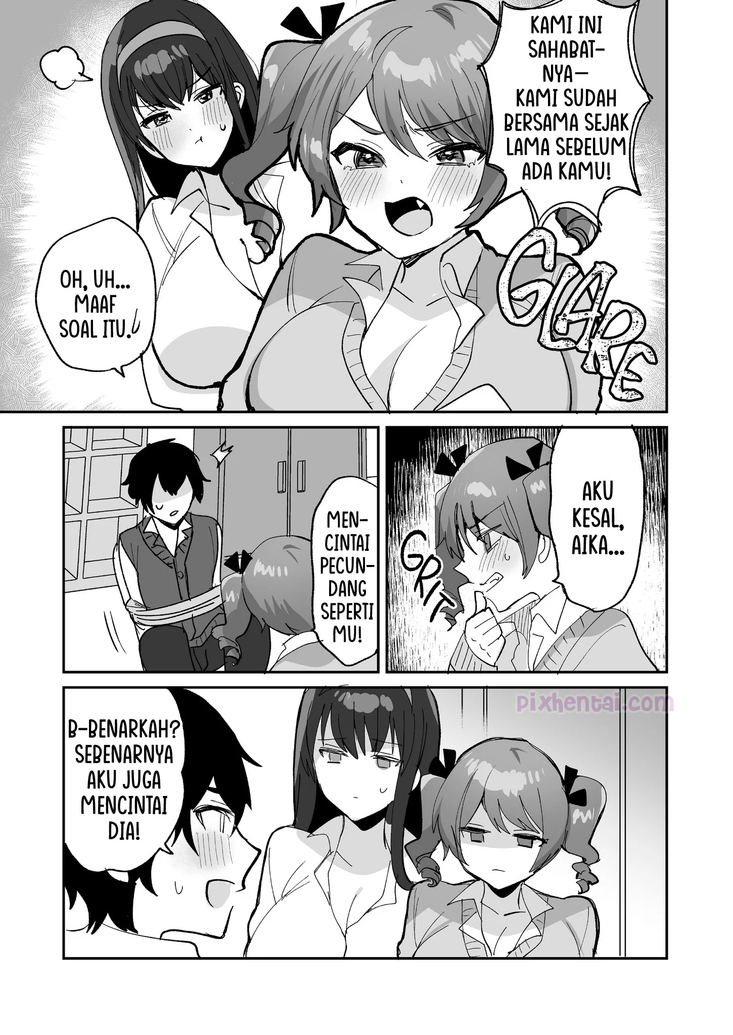 Komik hentai xxx manga sex bokep Suki na ko to ryouomoi ni naru hazu ga torimaki no joshi tachi ni doutei o ubawareta hanashi 6